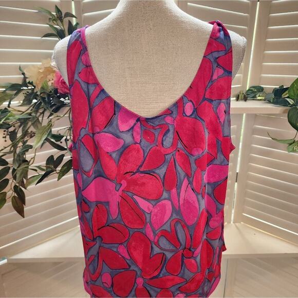 NIC + ZOE NEW HAPPY SPLASH FLORAL BLOUSE SIZE 2X - Picture 2 of 6